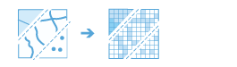 Convert Feature to Raster diagram Convert Feature to Raster diagram